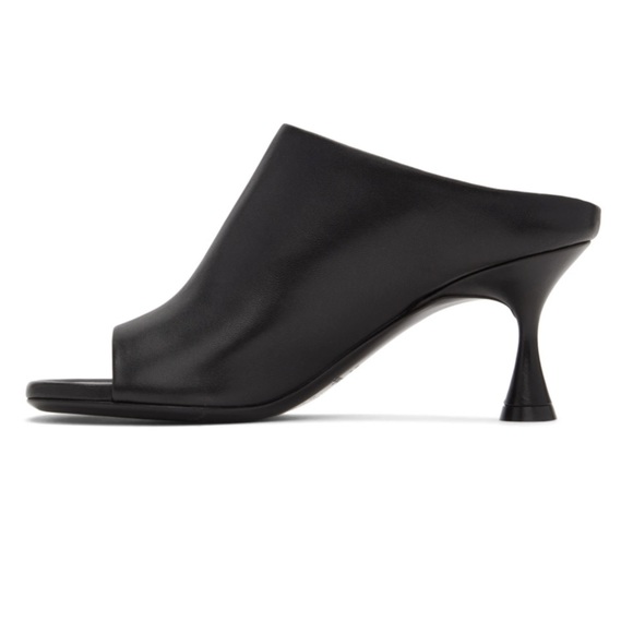 Acne Studios Heeled Mule Slip On Sandal - Picture 3 of 7